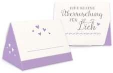 Geschenkschachteln Hochzeit Geschenkboxen "Eine kleine Überraschung für Dich"