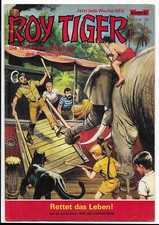 Roy Tiger Nr.15 von 1969 - Dschungelboy Abenteuer Comicheft BASTEI TOP Z1