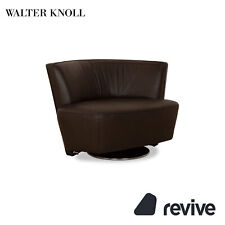 Walter Knoll Drift Leder Sessel Braun manuelle Funktion