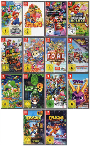 Nintendo switch spiele - nintendo,