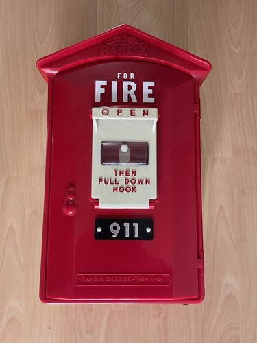 Randix fire house - fire, modell