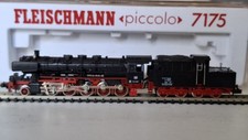 Fleischmann N 7175 Dampf-Lok BR 50 Kab. Tender 050 058-7, DB, schwarz/rot,OVP