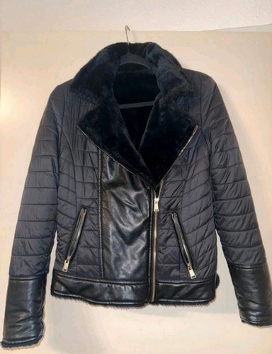 Guess damen wendejacke schwarz - guess,