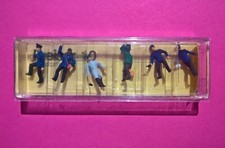 Preiser Spur HO  Miniaturfiguren Gr.4 (Nr 10) Bahn und Rangierpersonal