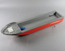 LEGO® City Schiffsrumpf 51 x 12 x 6  rot Feuerwehr Schiff Rumpf Boot 7906