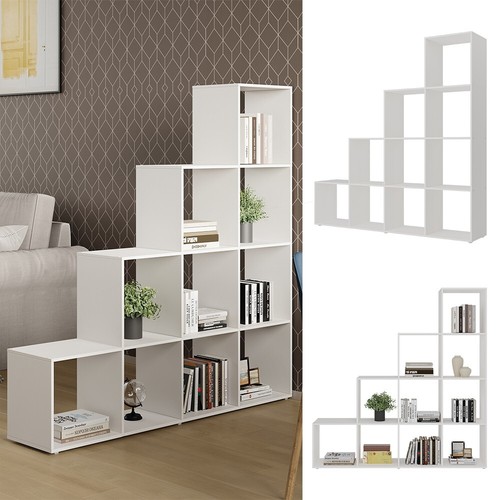 Treppenregal aramis weiß 138 - treppenregal,