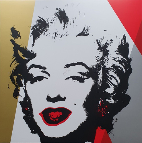 Golden marilyn monroe - golden,