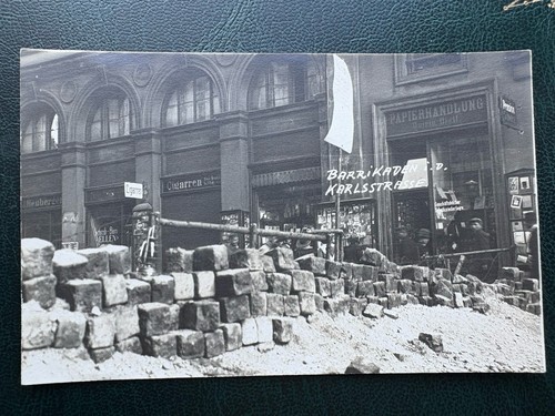 Postkarte fotokarte revolution - postkarte,