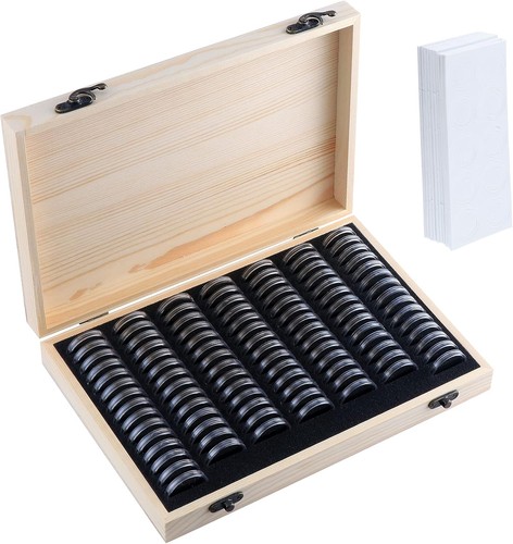 100 stück holz - 100, münzsammlung