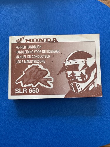 Honda slr 650 fahrer - slr,