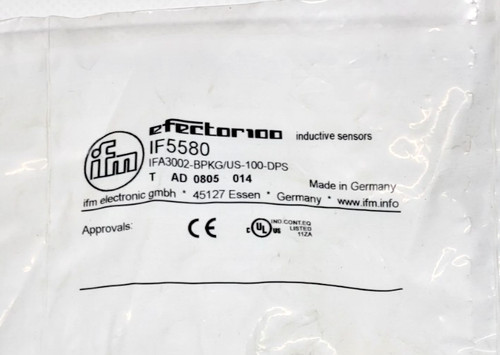 Ifm induktiver sensor if5580 - ifm,