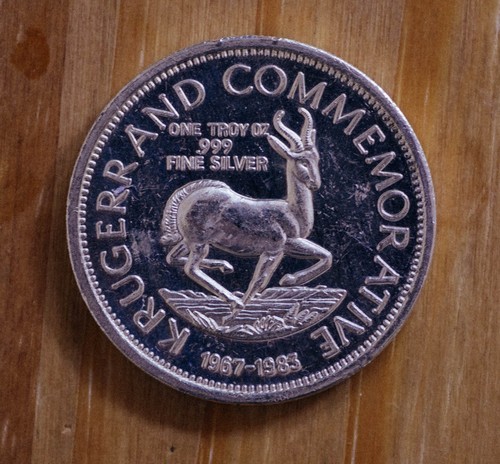 Silbermünze krügerrand 1983 - silbermünze,