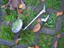 Suzuki GN 125 Spiegel und Spiegelhalterung (1296)