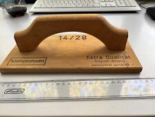 Holz Reibebrett 80-er Jahre altes Werkzeug Original Abachi