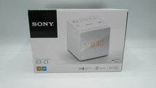 Sony ICF-C1W Uhrenradio weiß