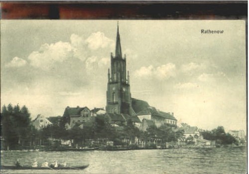 Rathenow ungelaufen 1910 - ca.,