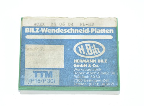 Bilz acex 230604 - bilz, ttm