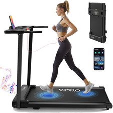 Laufband elektrisch 12km/h Fitness Heimtrainer klappbar 120kg mit Handy-Halter