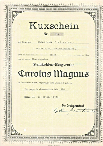 Steinkohlen bergwerk carolus - steinkohlen-bergwerk,
