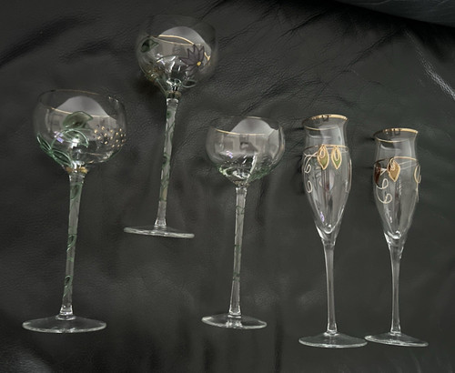 Gläser sekt champagner 5 - gläser, champagner,