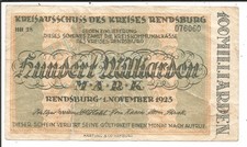 Kreis Rendsburg,100 Milliarden