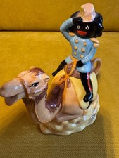 Teekanne Kanne Golly Teapot England Kamel Camel Figurenkanne Carlton Ware Rar