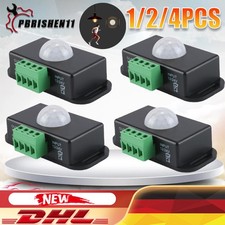 DC 12V/24V Koerper Infrarot IR PIR Bewegungsmelder Schalter LED Lichtle 6A