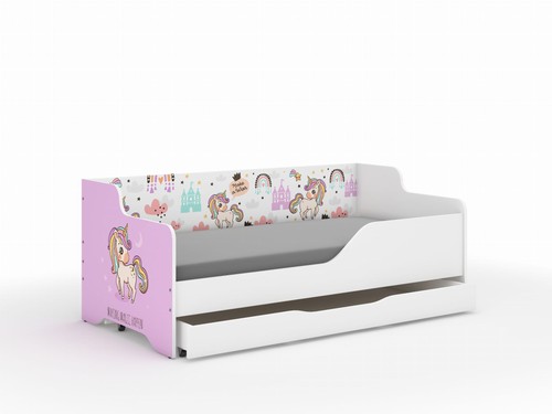 Lilu kinderbett 160x80 - lilu, pink