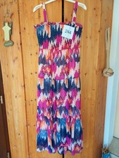 Kleid, buntes Trägerkleid Sommerkleid Maxi von C&A, Größe: 40 (244)