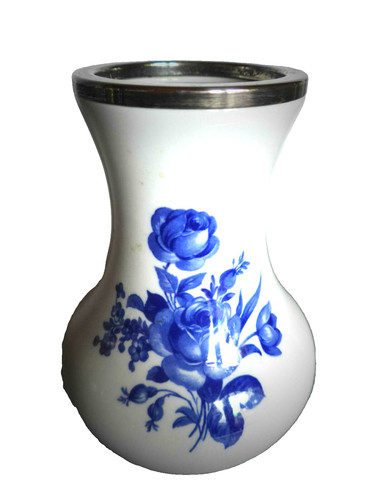 Wmf vase porzellan - vase, kobalt
