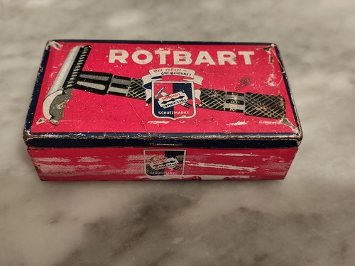 Rotbart blechdose rasierer - rotbart,