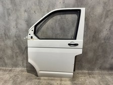 VW T5 7H Transporter Caravelle Original Fahrertür Tür Vorne Links in weiß