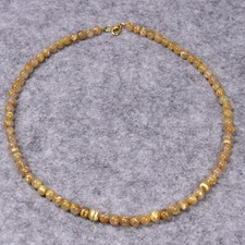 Rutilquarz Halskette, 925er