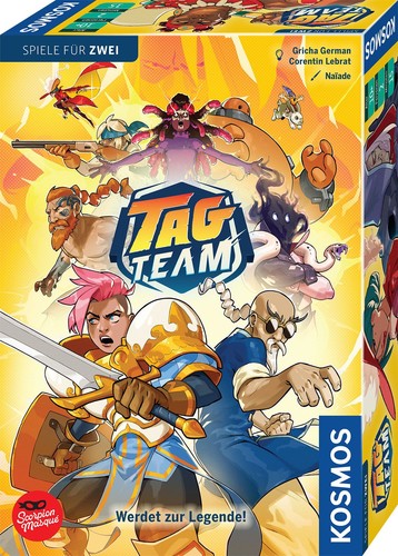 Tag team spiel - team,
