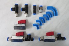 Konvolut SANG A Pneumatikteile für 6mm Schlauch