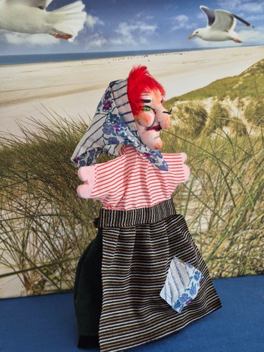 Handpuppe hexe von - hexe, dresdner