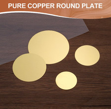Messing Platten Rundplatte