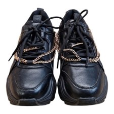 Buffalo gr 42 Damen Halbschuhe Schnürschuhe Sneaker Sehr Gut A61