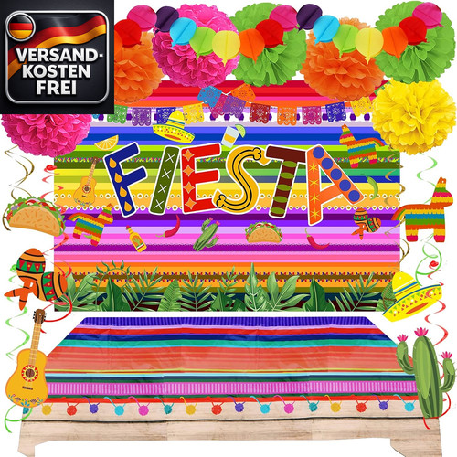 Mexikanische partydekorationen - mexikanische,