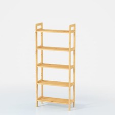 BÜCHERREGAL KIEFER MASSIVHOLZ BÜROREGAL FARBE NUSS/ALDER/EICHE/NATUR