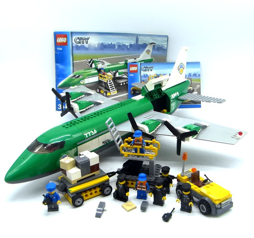 Lego 7734 cargo - lego, plane