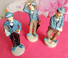 3 Figuren Statuetten "Charlie