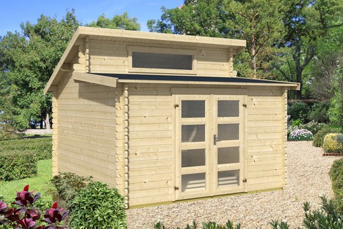 Gartenhaus holz 40mm mattis - holz,