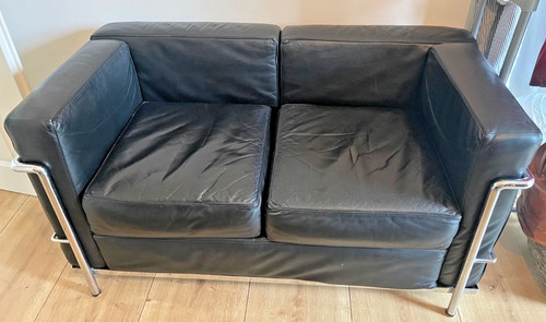 Corbusier 2 leder - le,