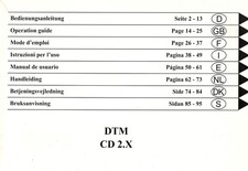 BECKER  DTM Highspeed CD 2.X