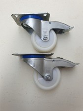 Torwegge Lenkrollen mit Bremse 80mm 6 Stück