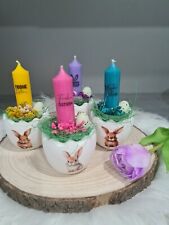 ❤OSTERN++Deko++Raysin Eierschale gefüllt++Ei++Kerzenhalter++Geschenk❤