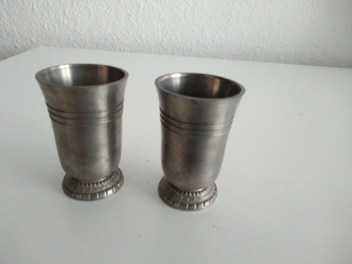Wmf zinnbecher schnapsbecher - schnapsbecher, 2