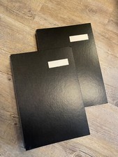 2 Stück Unterschriftenmappe, 20 Fächer, Pultordner, Registermappe