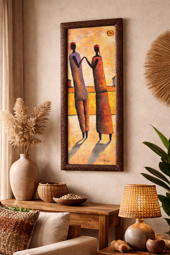 Afrikanische ethno wandkunst - afrikanische, ethno-wandkunst